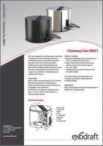 RBV1 Chimney fan