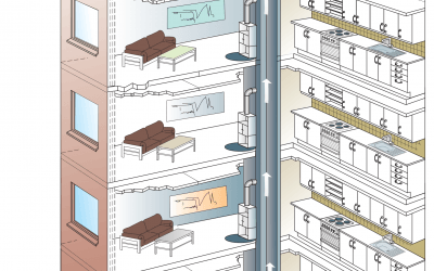 chimney fan hotels illustration